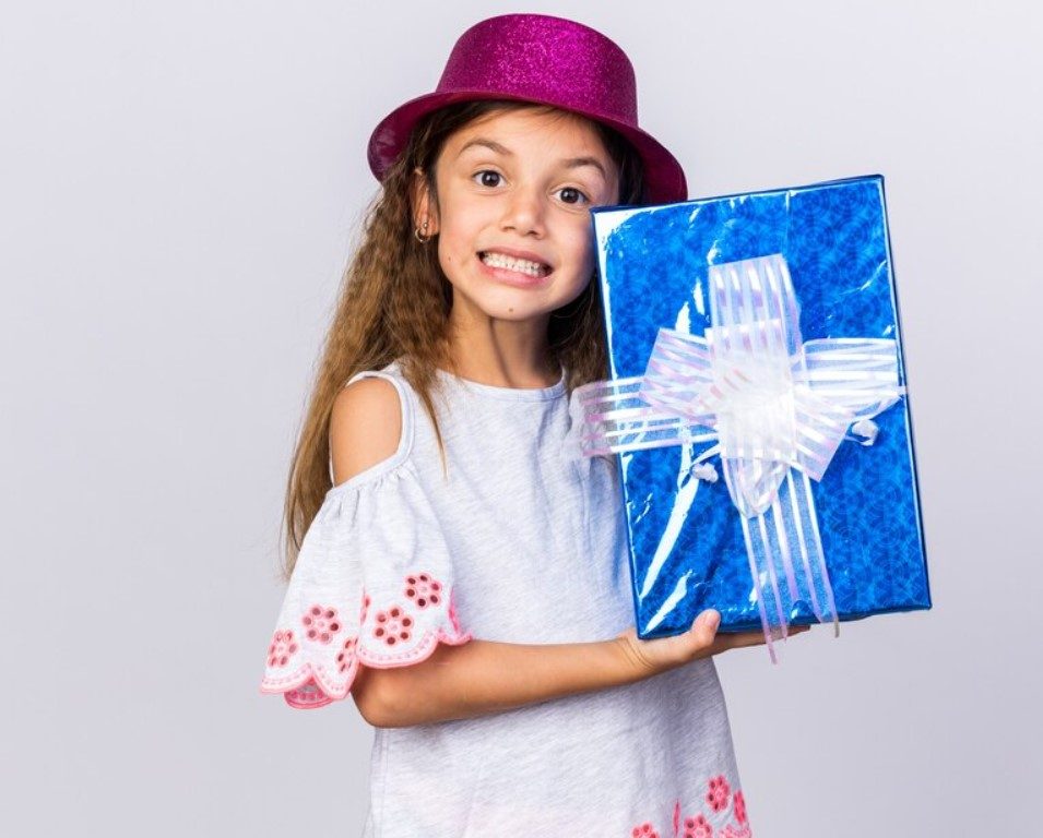 Pochette Cadeau Personnalisée Pour Petite-fille - Idée Anniversaire & Noël - Trousse Pratique 23x18cm