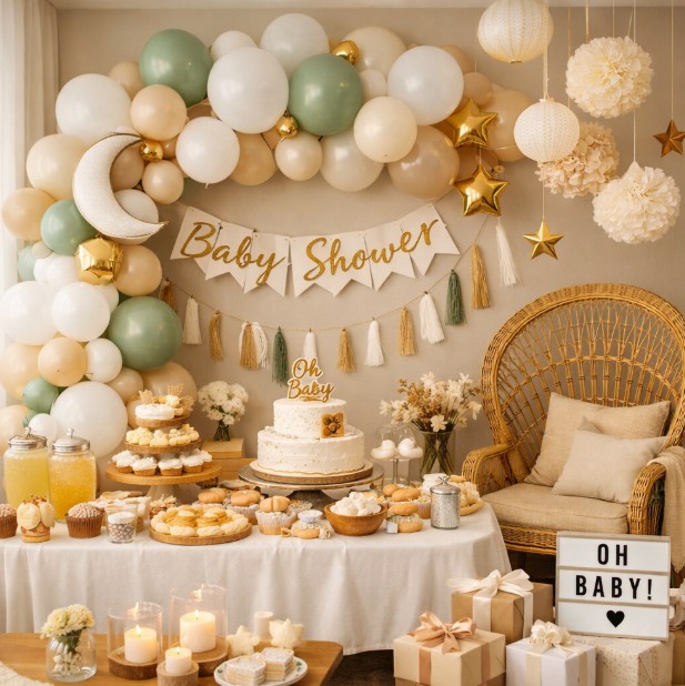 baby shower réussie