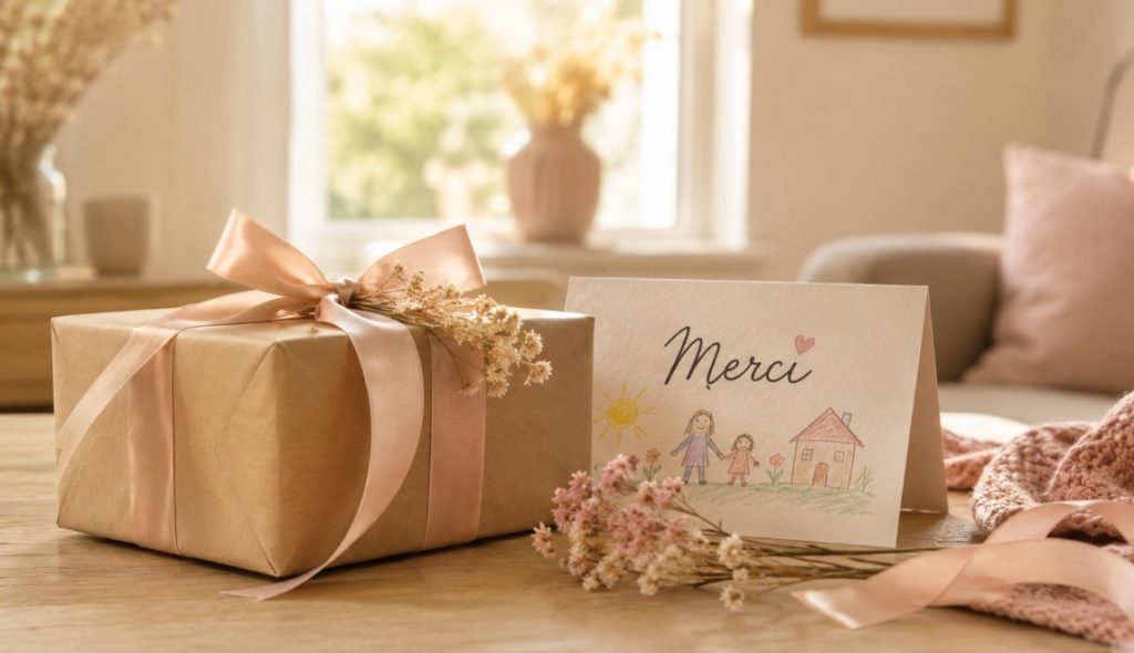 cadeau nounou fin de contrat