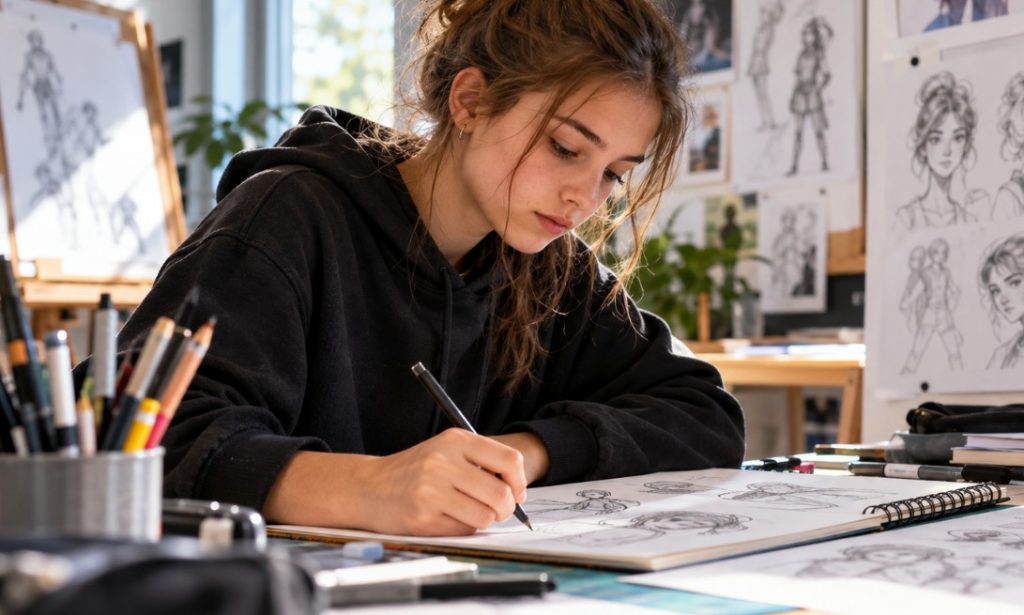 études de dessin après le bac