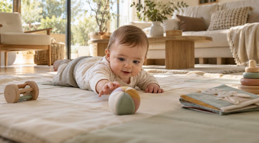 espace de motricité libre pour bebe